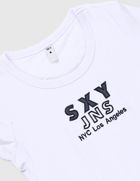 Playera Sexy Jeans manga corta para niña