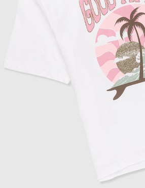 Playera Name It manga corta para niña
