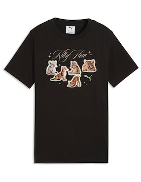 Playera Puma manga corta para niña