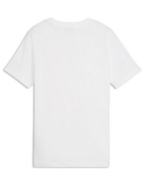 Playera Puma Kitty Flow manga corta para niña