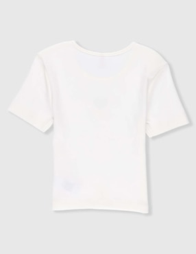 Playera Only manga corta para niña