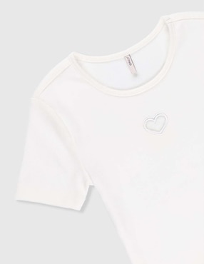 Playera Only manga corta para niña