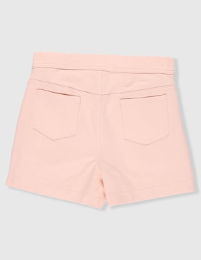 Falda short Biography de algodón para niña