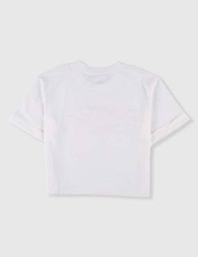 Playera Biography manga corta para niña