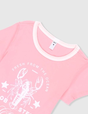 Playera Sexy Jeans manga corta para niña