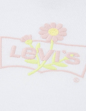 Playera Levi's manga corta para niña