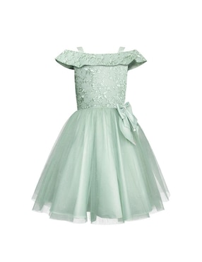 Vestido Gerat hombros descubiertos para niña