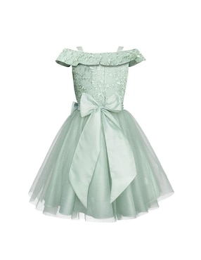 Vestido Gerat hombros descubiertos para niña