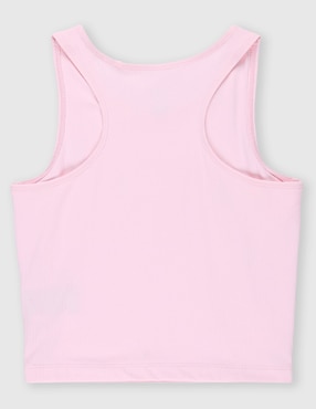 Playera Champion sin manga para niña