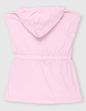 Vestido con gorro Champion manga ranglán para niña
