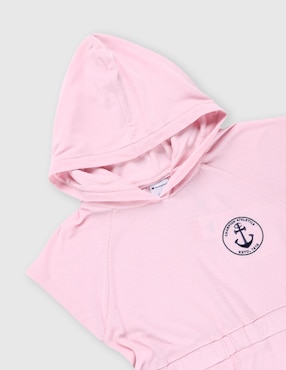 Vestido con gorro Champion manga ranglán para niña