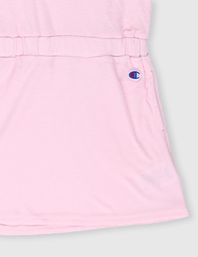 Vestido con gorro Champion manga ranglán para niña