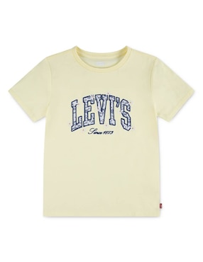 Playera Levi's manga corta para niña
