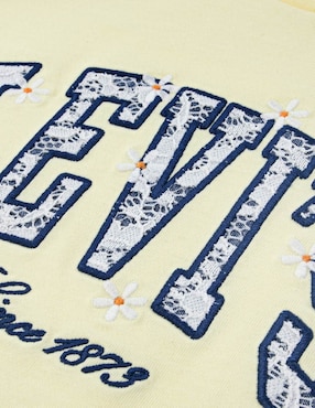Playera Levi's manga corta para niña
