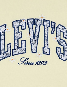 Playera Levi's manga corta para niña