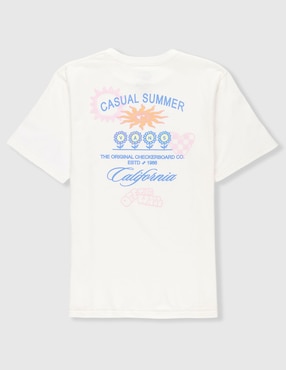 Playera Vans manga corta para niña