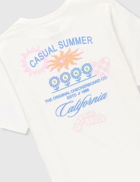 Playera Vans manga corta para niña