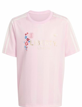 Playera Adidas Originals Liberty Londo manga corta para niña