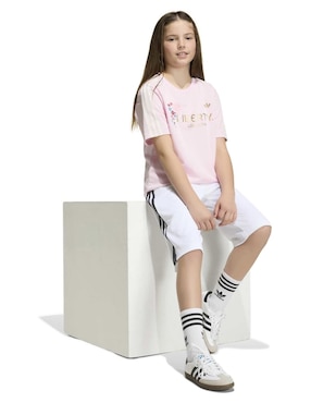 Playera Adidas Originals Liberty Londo manga corta para niña