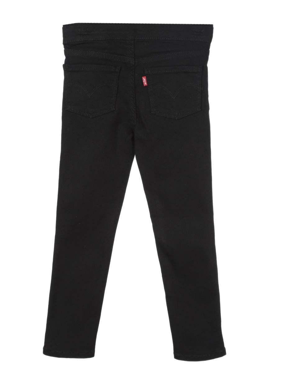 Jeans skinny lavado obscuro para niña 2
