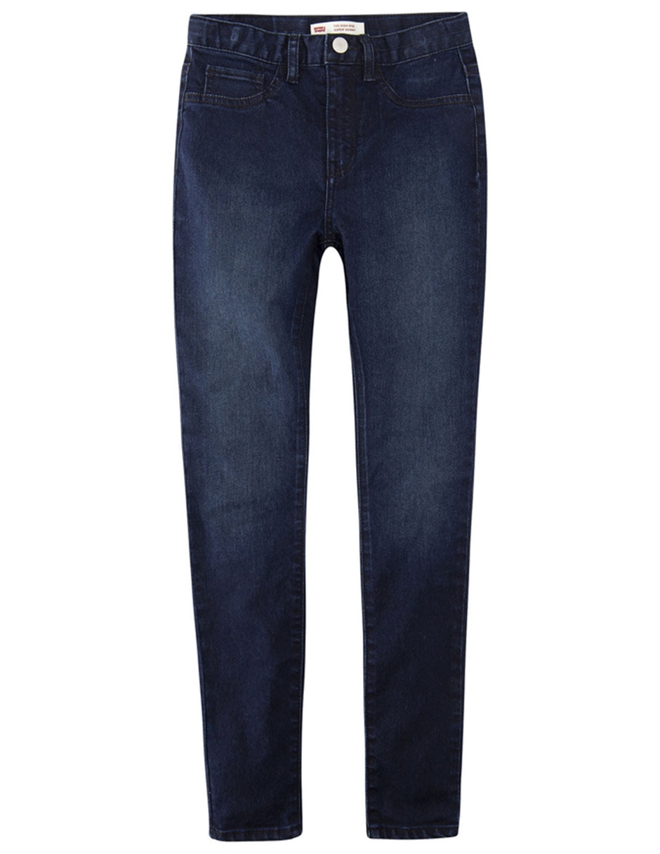 Jeans skinny 720 lavado obscuro para niña