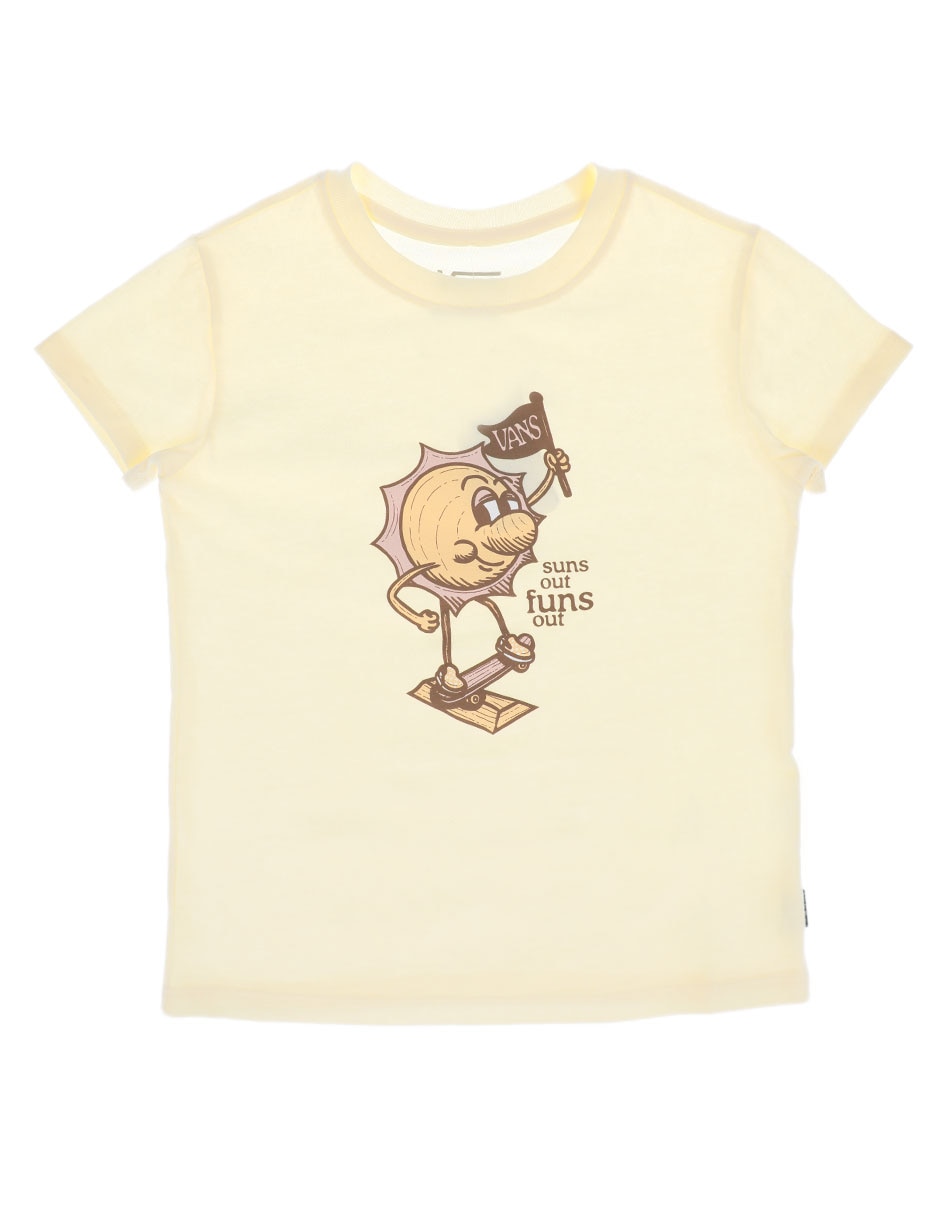 Playera manga corta para niña