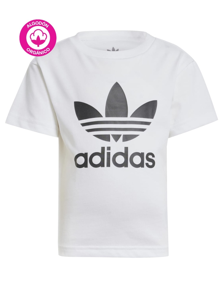 Playera Trefoil Tee manga corta unisex 2