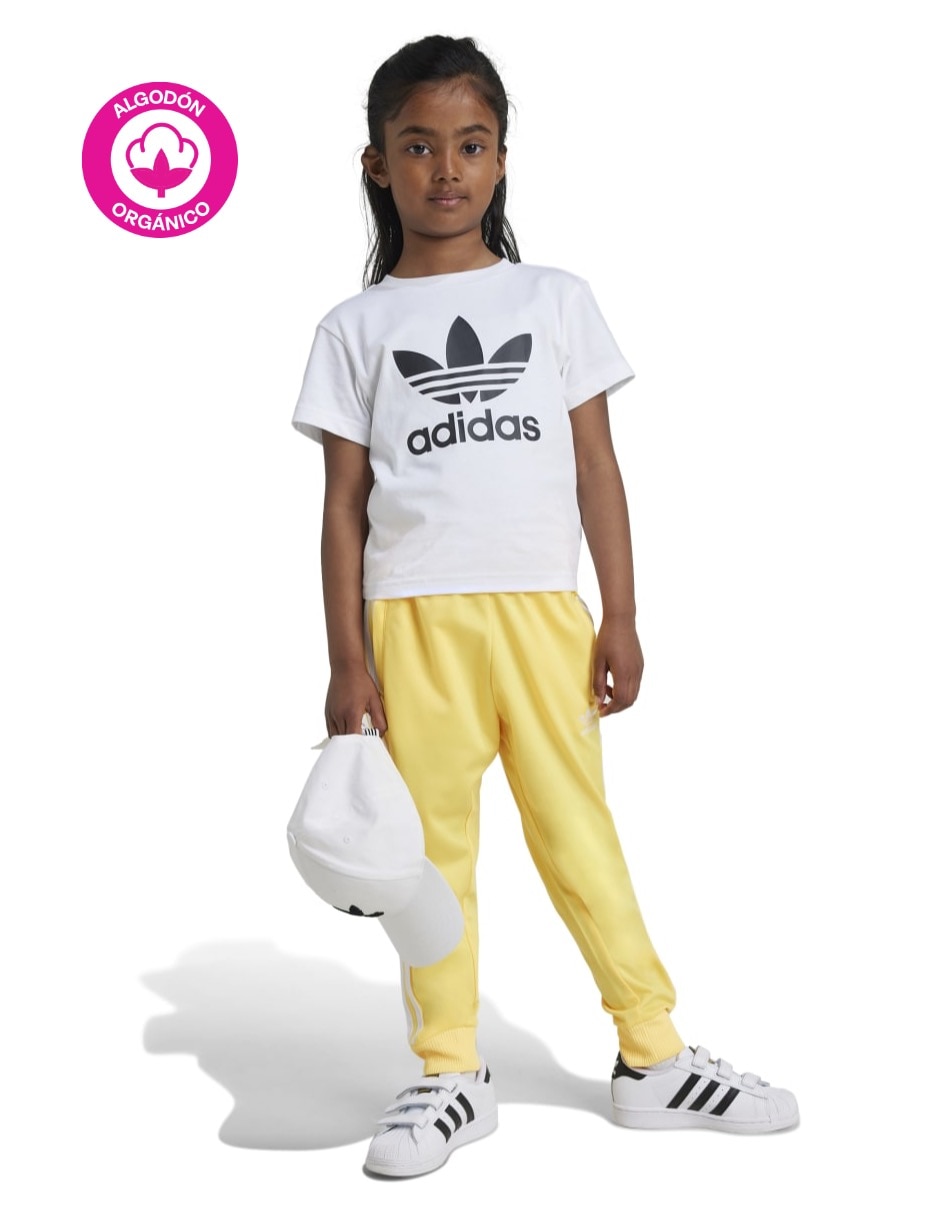 Playera Trefoil Tee manga corta unisex 4