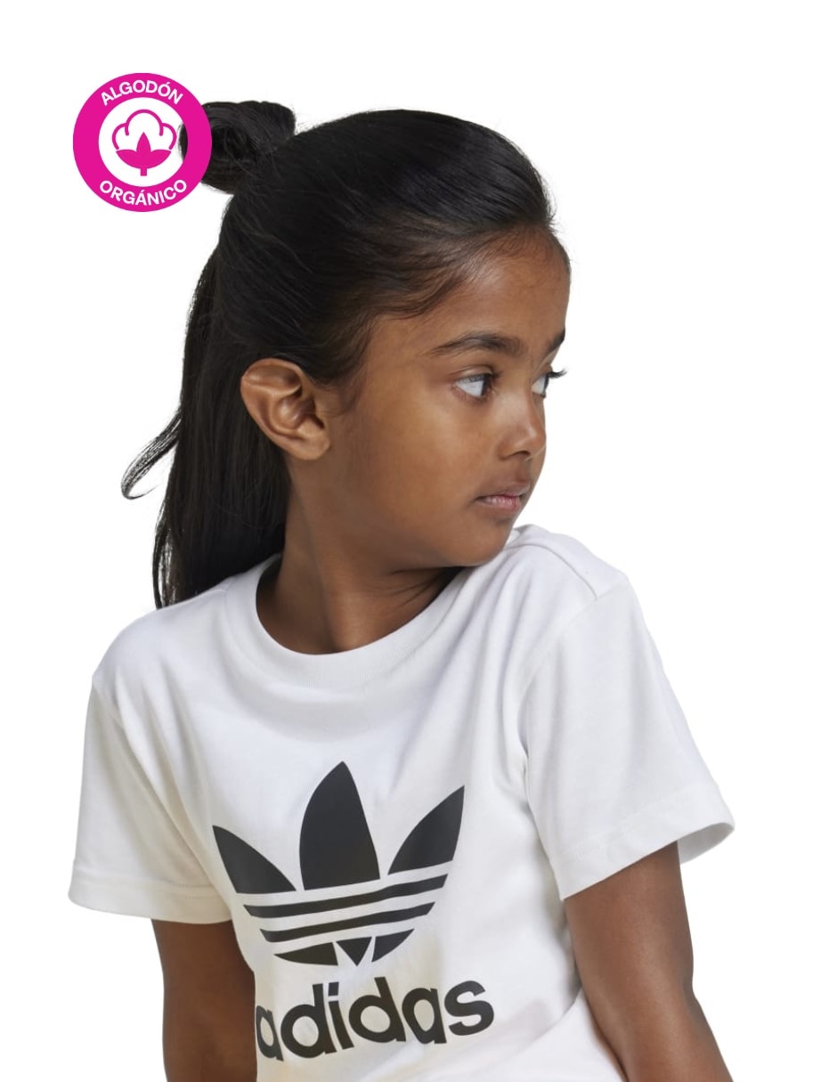 Playera Trefoil Tee manga corta unisex 5