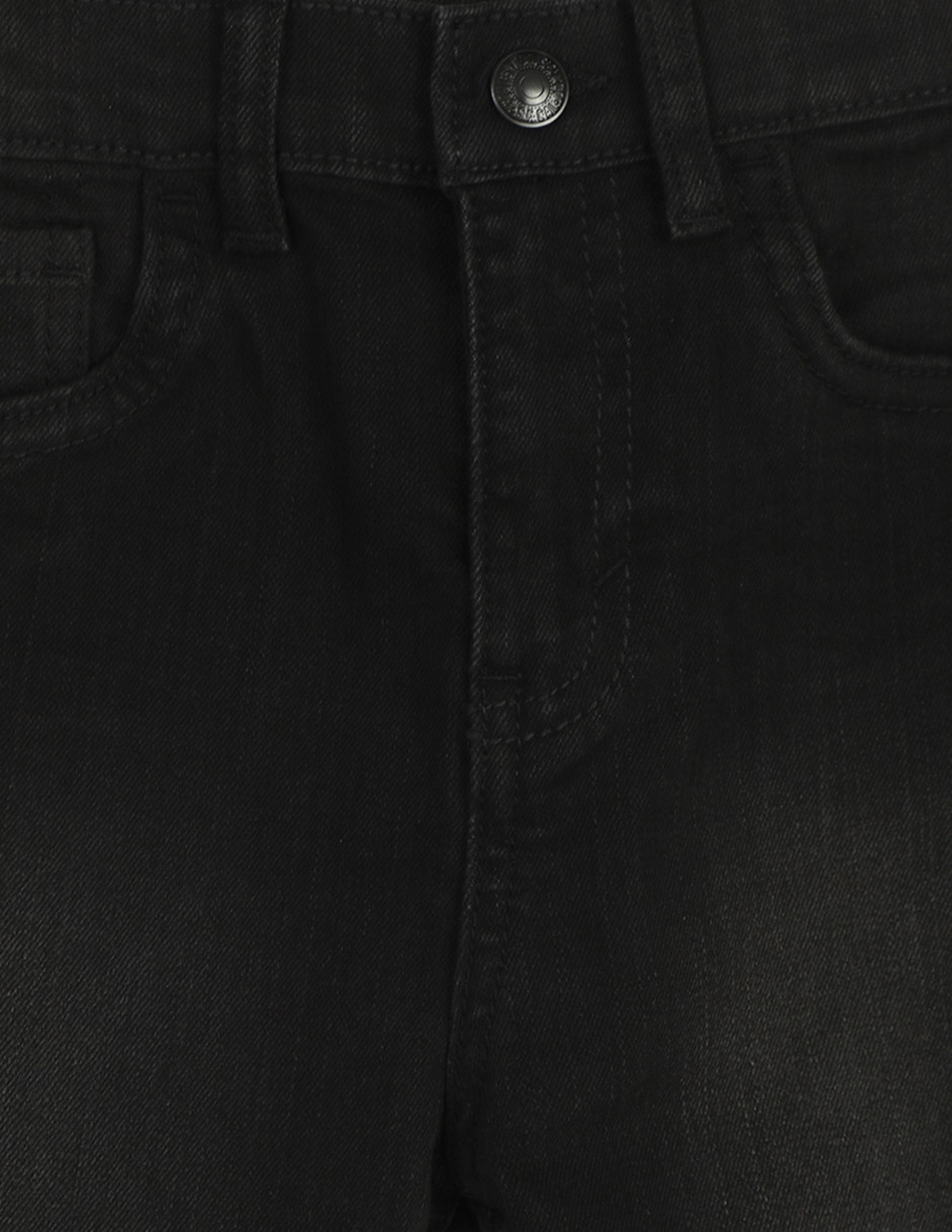 Jeans slim deslavado para niña 3