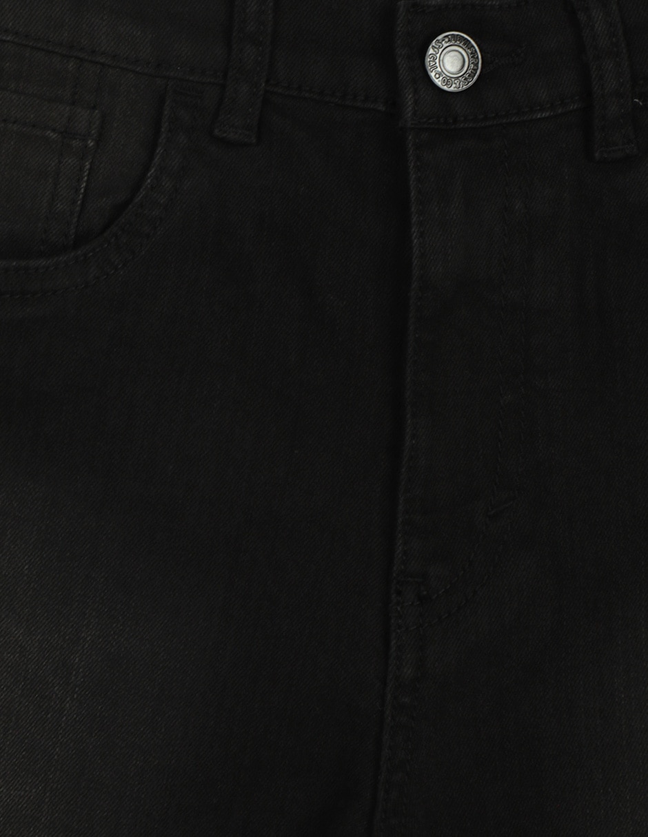 Jeans slim deslavado para niña 3