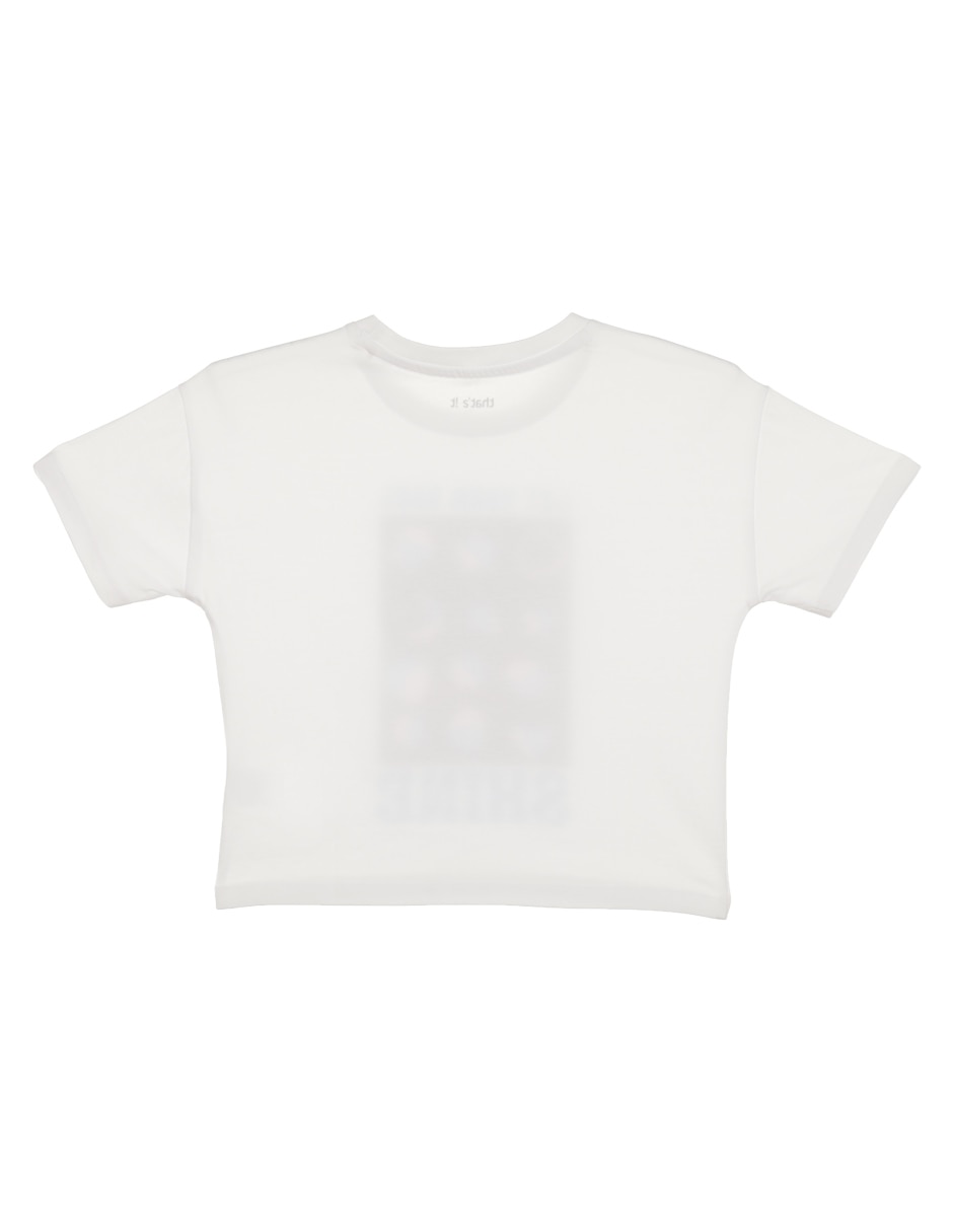 Playera manga corta para niña 2