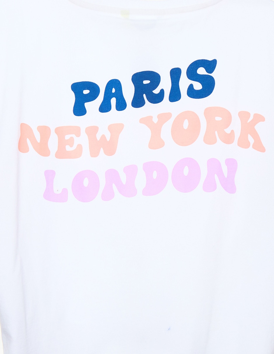 Playera manga corta para niña 3