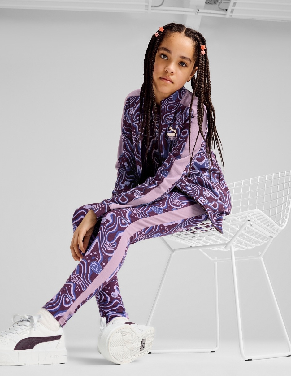 Sudadera Puma Better Classics Para Niñas Morada