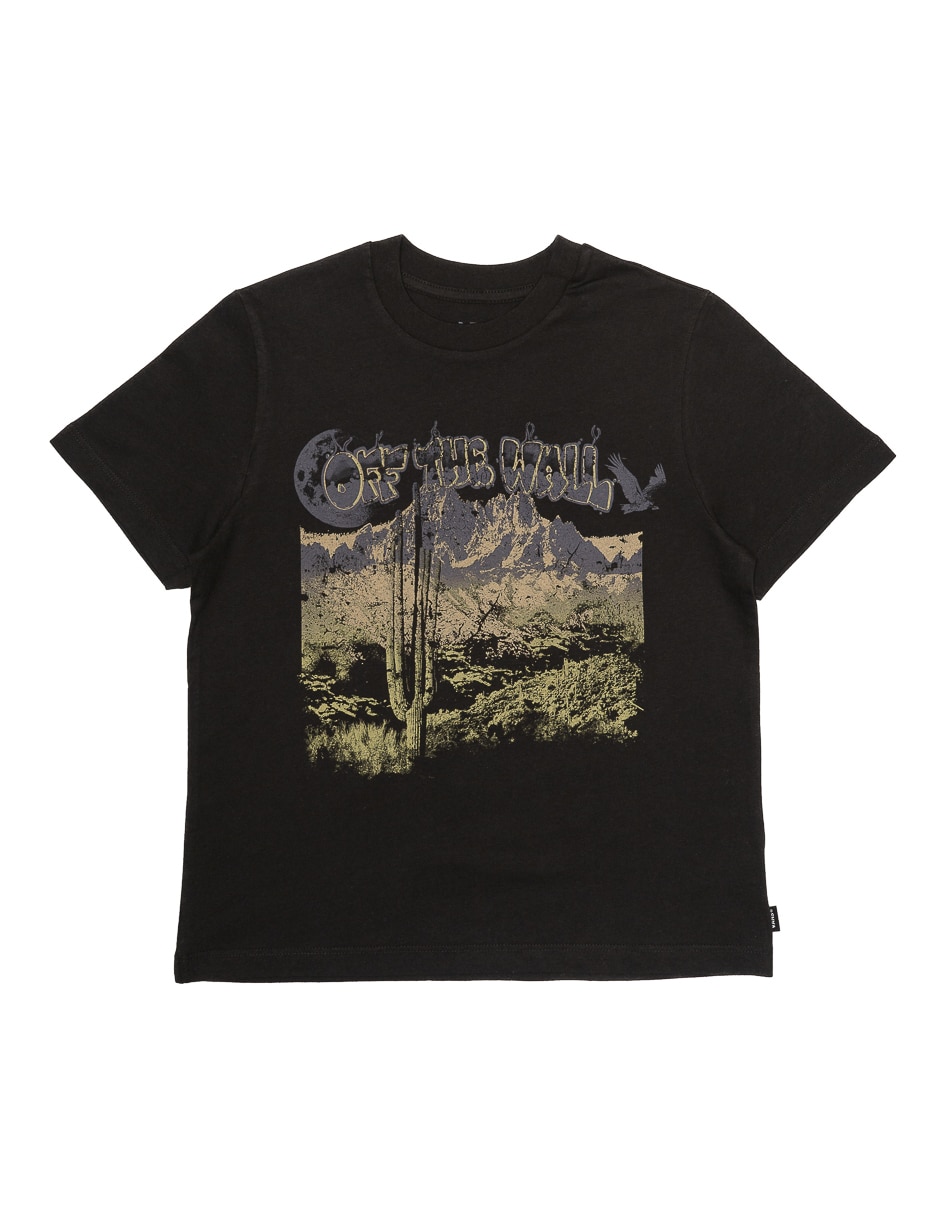 Playera manga corta para niña