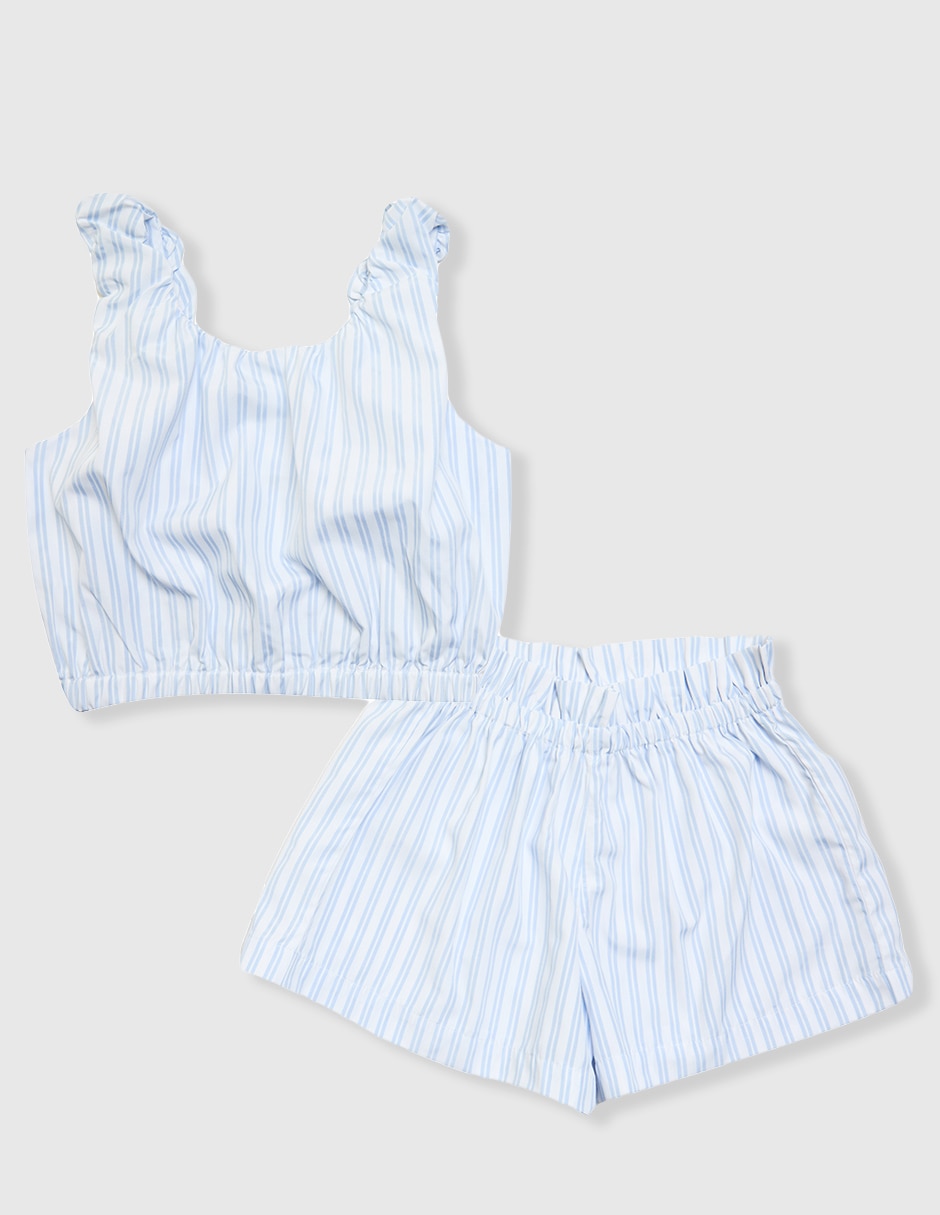 Conjunto de algodón para niña