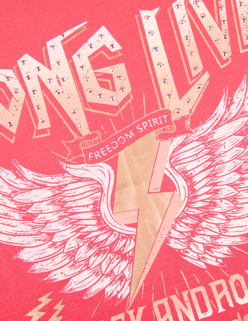 Playera manga corta para niña 3
