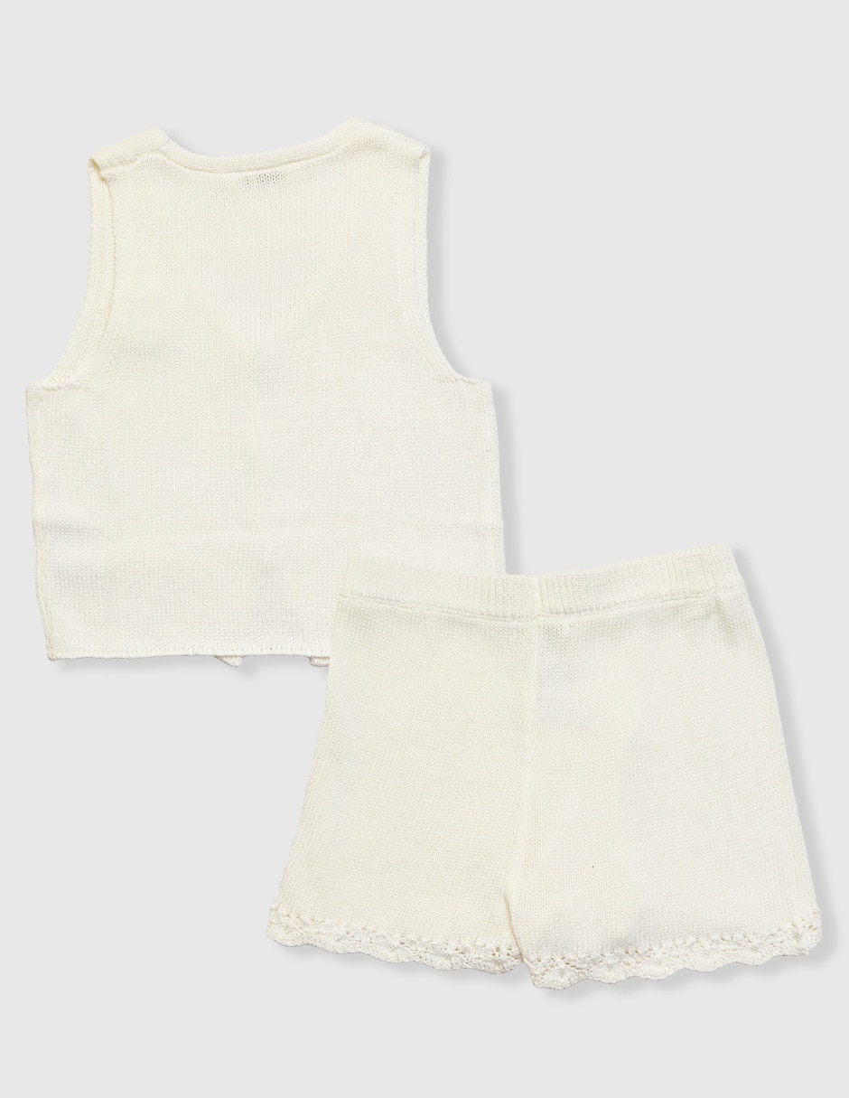 Conjunto de algodón para niña 2