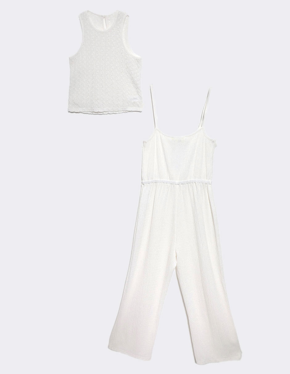 Conjunto de algodón para niña 1