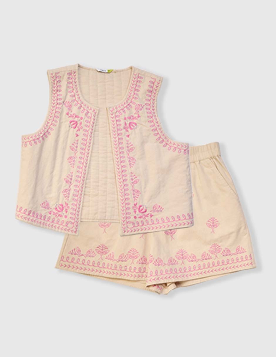 Conjunto de algodón para niña Conjunto de algodón para niña