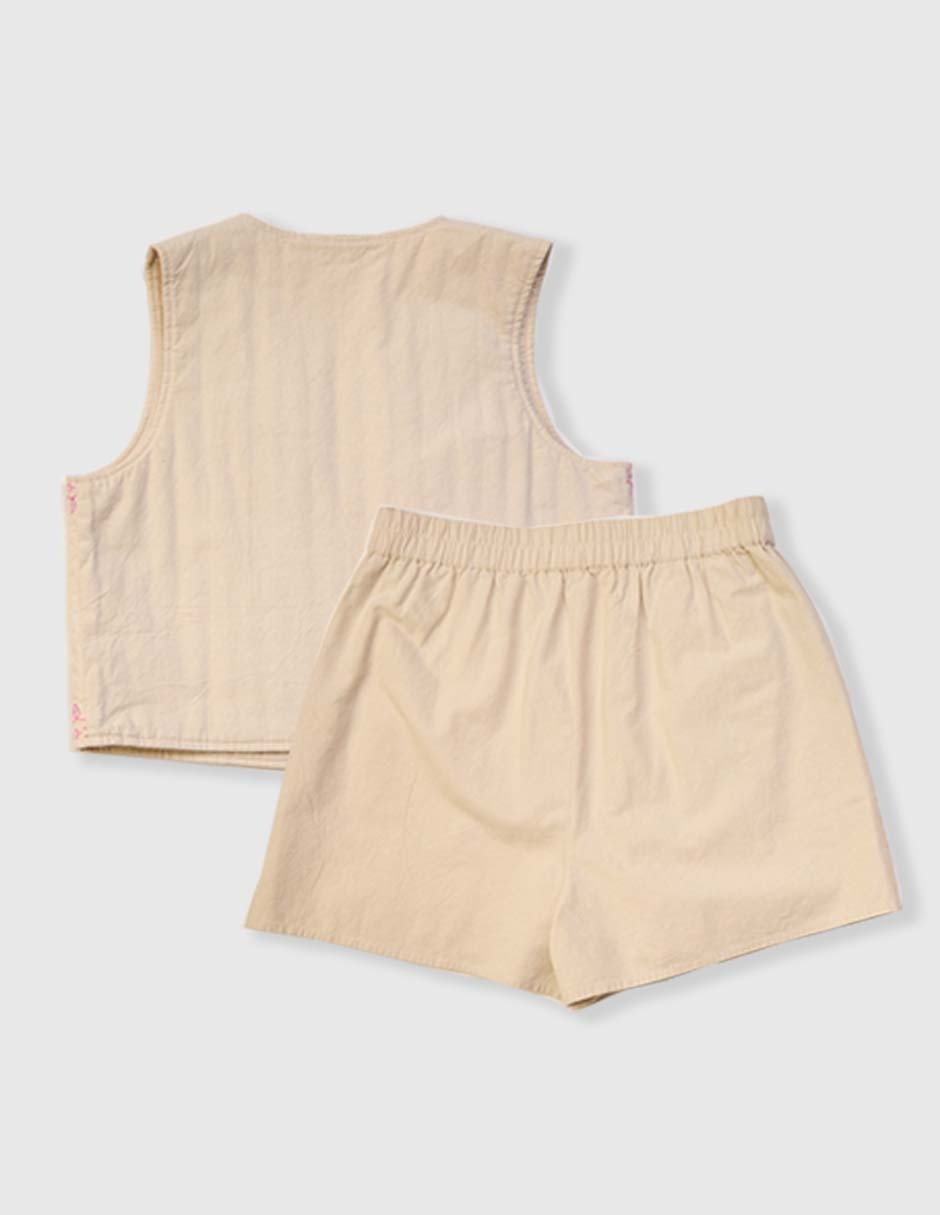 Conjunto de algodón para niña 2