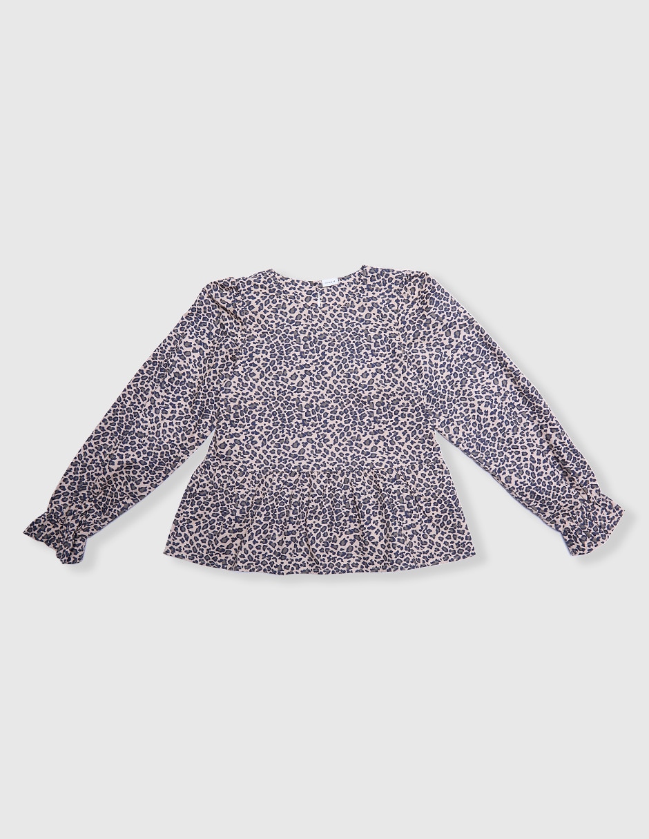 Blusa regular para niña Blusa regular para niña