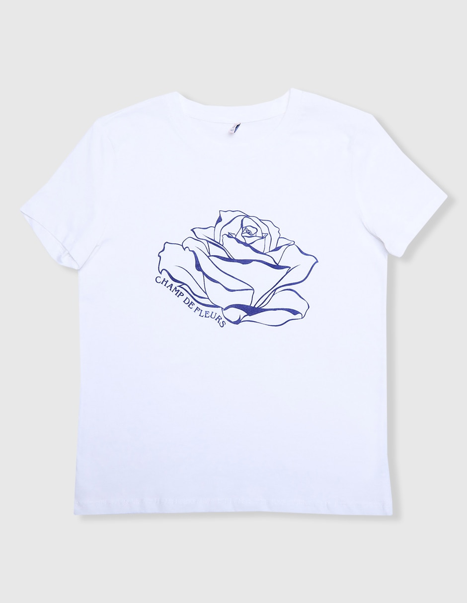 Playera manga corta para niña Playera manga corta para niña
