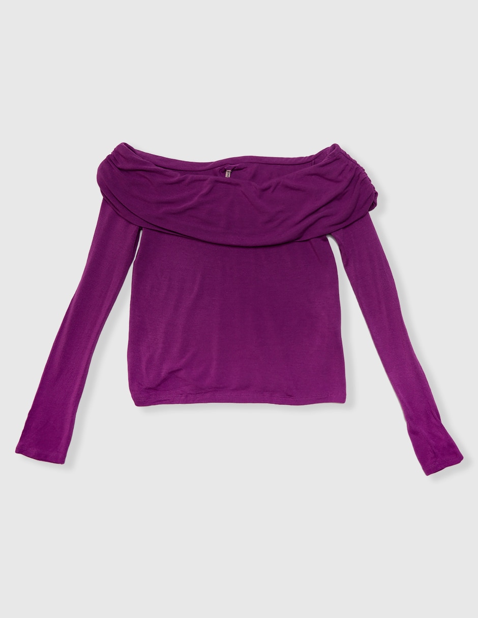 Playera manga larga para niña Playera manga larga para niña