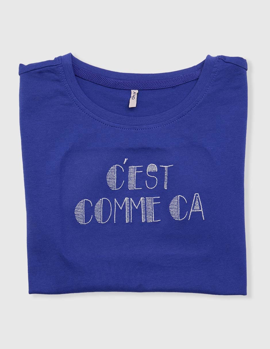 Playera manga corta para niña 4