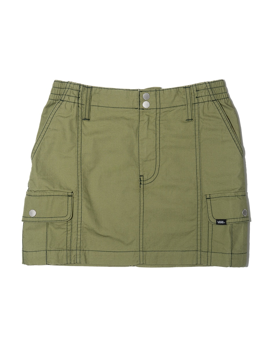 Falda Sidewalk Cargo skirt de algodón para niña
