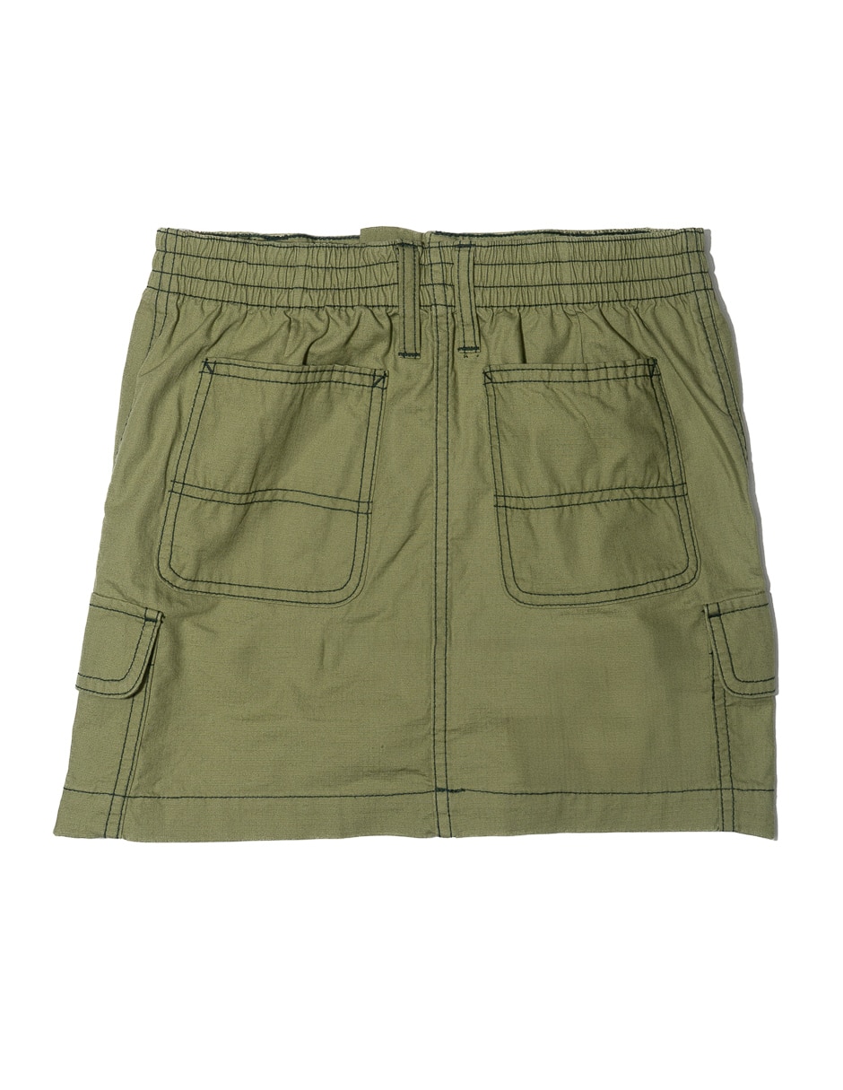 Falda Sidewalk Cargo skirt de algodón para niña 2