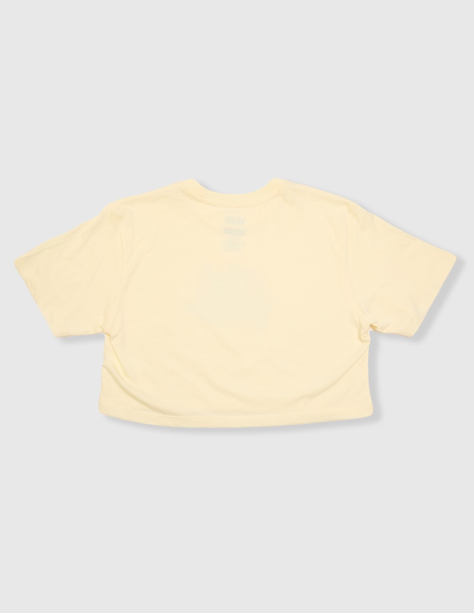Playera Birdsong Relaxed Crop Ss manga corta para niña 2