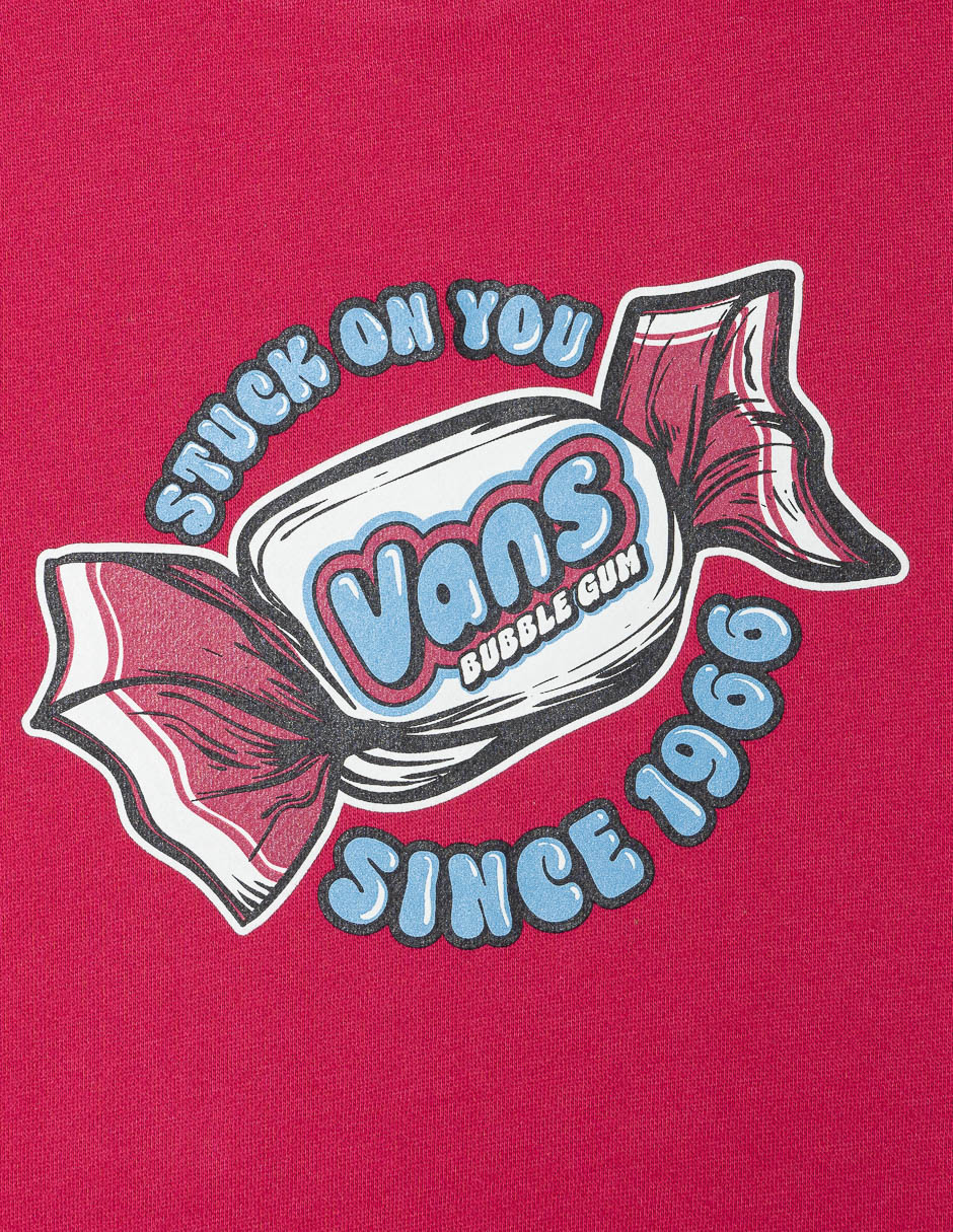 Sudadera Stuck on vans crew para niña 3