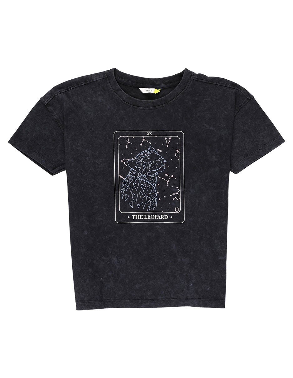 Playera manga corta para niña Playera manga corta para niña